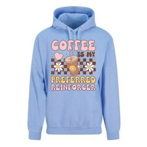 Coffee Preferred Reinforcer Aba Behavior Analyst Therapist Gift Unisex Surf Hoodie