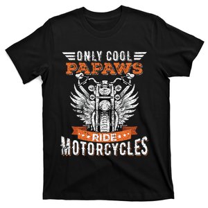 Cool Papaws Ride Motorcycles Bike Cycling For Sports Lovers T-Shirt