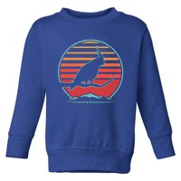 Cockatiel Parrot Retro Vintage 80s Style Cool Gift Toddler Sweatshirt