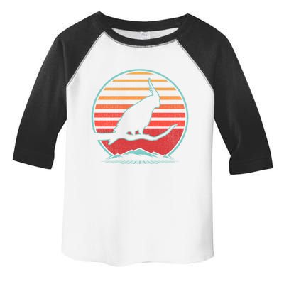 Cockatiel Parrot Retro Vintage 80s Style Cool Gift Toddler Fine Jersey T-Shirt