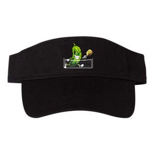 Cute Pickleball Racket Sport Pickleball Lover Valucap Bio-Washed Visor