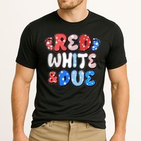 Cute Patriotic Red White And Due New Baby Cooling Performance Crew T-Shirt