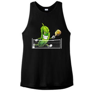 Cute Pickleball Racket Sport Pickleball Lover Ladies PosiCharge Tri-Blend Wicking Tank