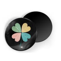 Chic Pretty Retro Lucky St.Patrick’S Day Four Leaf Clover Magnet