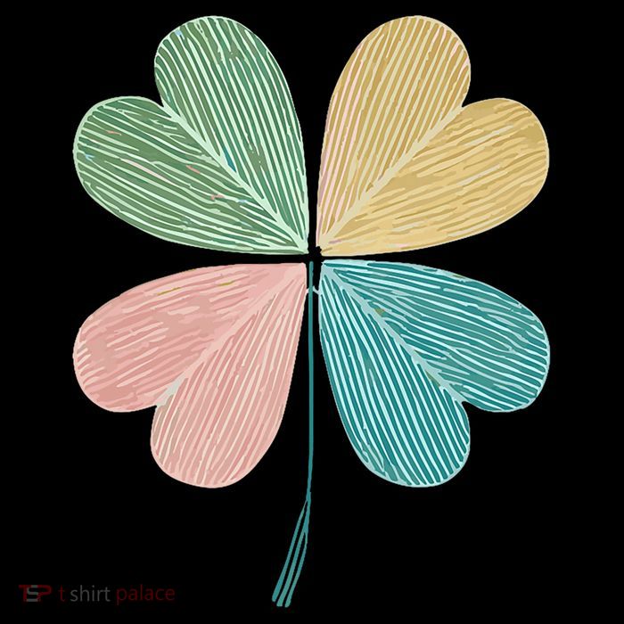 Chic Pretty Retro Lucky St.Patrick’S Day Four Leaf Clover Cooling Performance Long Sleeve Crew