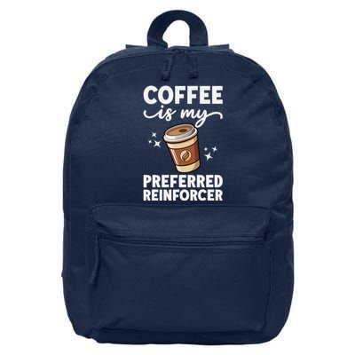 Coffee Preferred Reinforcer Aba Behavior Analyst Therapist 16 in Basic Backpack