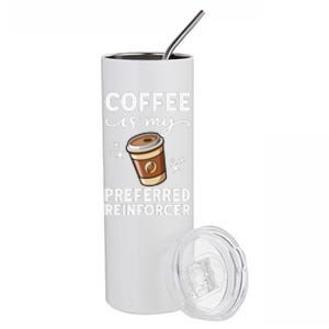 Coffee Preferred Reinforcer Aba Behavior Analyst Therapist Stainless Steel Tumbler