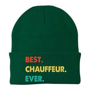 Chauffeur Profession Retro Best Chauffeur Ever Knit Cap Winter Beanie