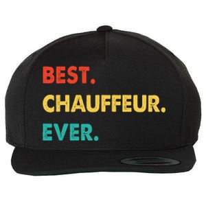 Chauffeur Profession Retro Best Chauffeur Ever Wool Snapback Cap