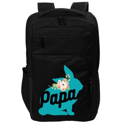 Cute Papa Rabbit Bunny Cool Gift Designs For Pregnancy Gift Meaningful Gift Impact Tech Backpack
