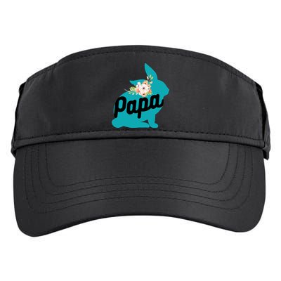 Cute Papa Rabbit Bunny Cool Gift Designs For Pregnancy Gift Meaningful Gift Adult Drive Performance Visor