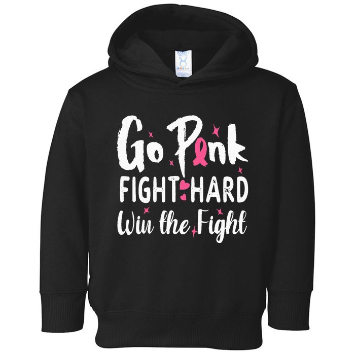 cute pink ribbon breast cancer awareness Toddler Hoodie