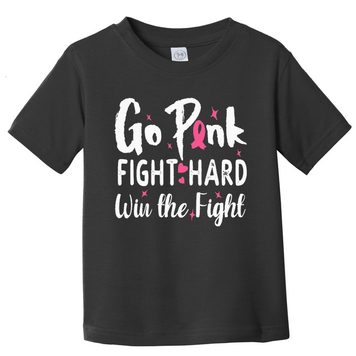 cute pink ribbon breast cancer awareness Toddler T-Shirt