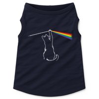 Cat Prism Rainbow Light Funny Physics Science Spectral Cat Doggie Tank