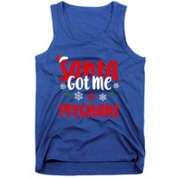 Christmas Pregnancy Santa Got Me Pregnant Gift Tank Top