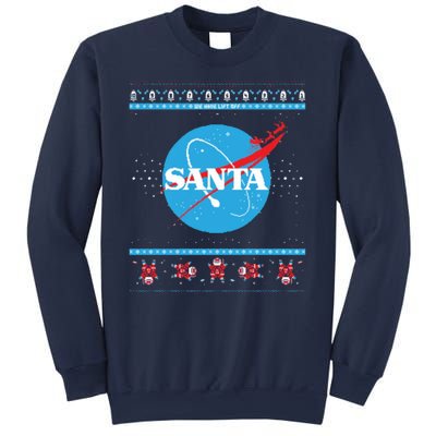 Cool Pixle S.A.N.T.A Take Off Holiday Christmas Sweater Sweatshirt