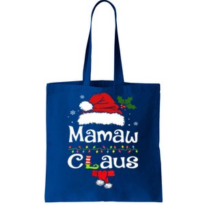 Christmas Pajamas Santa Claus Xmas Funny Gift Mamaw Claus Gift Tote Bag