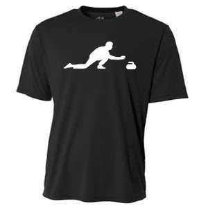 Curling Patent Stone Cooling Performance Crew T-Shirt