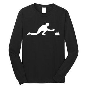 Curling Patent Stone Long Sleeve Shirt