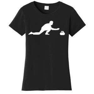 Curling Patent Stone Women's T-Shirt