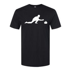 Curling Patent Stone Softstyle CVC T-Shirt