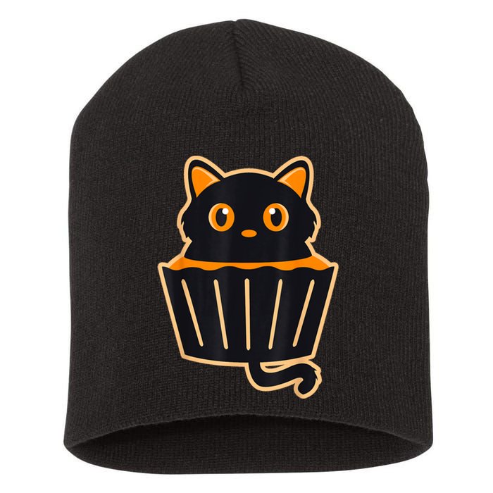 Cat Puncake Shirts Funny Lazy Halloween Costume Cat Lovers Short Acrylic Beanie