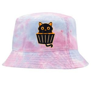 Cat Puncake Shirts Funny Lazy Halloween Costume Cat Lovers Tie-Dyed Bucket Hat