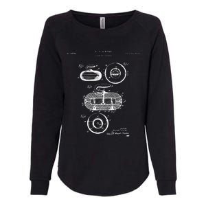 Curling Patent Stone Womens California Wash Sweatshirt