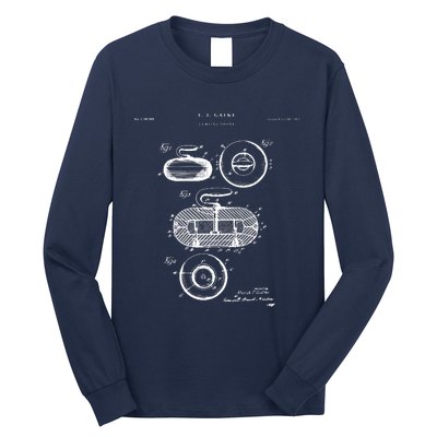 Curling Patent Stone Long Sleeve Shirt