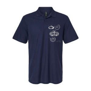 Curling Patent Stone Softstyle Adult Sport Polo