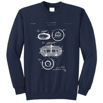 Curling Patent Stone Tall Sweatshirt