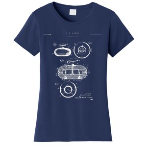 Curling Patent Stone Women's T-Shirt