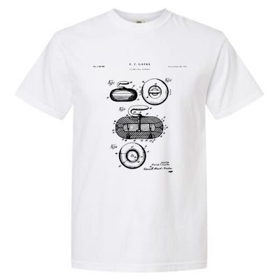 Curling Patent Stone Garment-Dyed Heavyweight T-Shirt