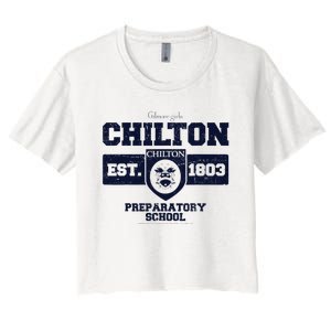 Chilton Preparatory School Est. 1803 Women's Crop Top Tee