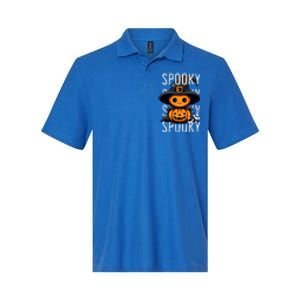 Coolest Pumpkin Spooky Awesome Halloween Teens Gift Softstyle Adult Sport Polo