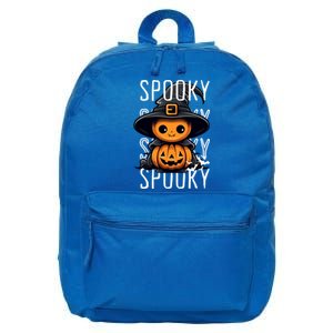 Coolest Pumpkin Spooky Awesome Halloween Teens Gift 16 in Basic Backpack