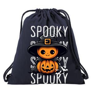 Coolest Pumpkin Spooky Awesome Halloween Teens Gift Drawstring Bag