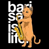 Cat Playing Saxophone Cat Jazz Sax Saxophonist Cat Musician Impact Tech Backpack