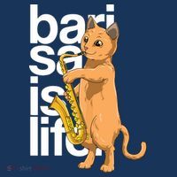 Cat Playing Saxophone Cat Jazz Sax Saxophonist Cat Musician Ladies Essential Flowy Tank