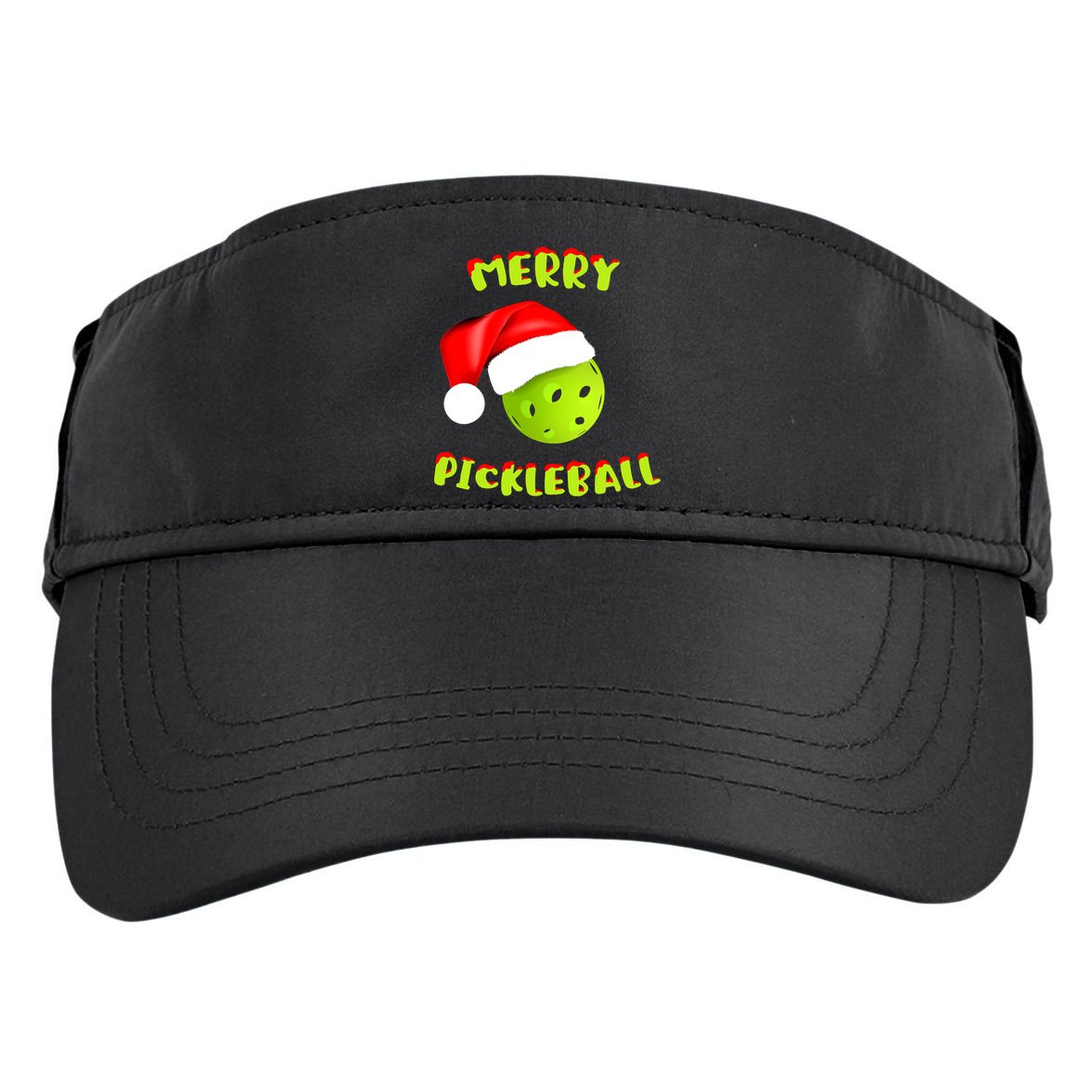 Christmas Pickleball Santa Hat Pickleball Player Winter Dink Adult Drive Performance Visor