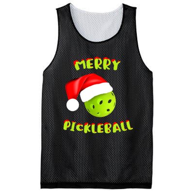 Christmas Pickleball Santa Hat Pickleball Player Winter Dink Mesh Reversible Basketball Jersey Tank