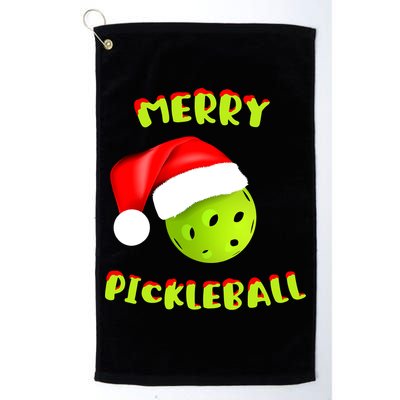 Christmas Pickleball Santa Hat Pickleball Player Winter Dink Golf Towel