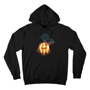 Cool Pirate Sunset Sunrise Hoodie