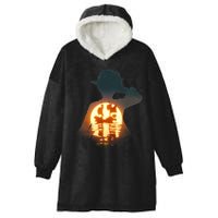 Cool Pirate Sunset Sunrise Hooded Wearable Blanket