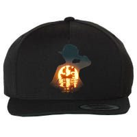 Cool Pirate Sunset Sunrise Wool Snapback Cap