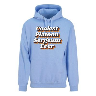 Coolest Platoon Sergeant Ever Unisex Surf Hoodie