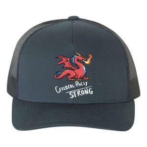 Cerebral Palsy Strong Dragon Gift Cerebral Palsy Gift Yupoong Adult 5-Panel Trucker Hat