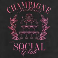 Champagne Problems Social Club Apparel 11oz C Handle Ceramic Mug