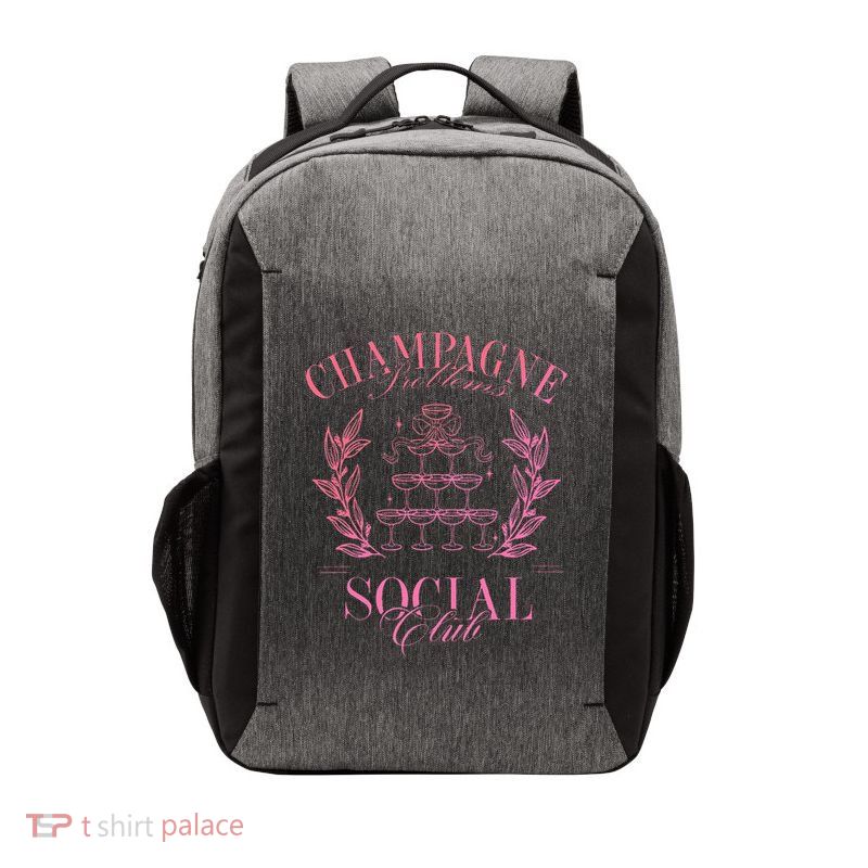 Champagne Problems Social Club Apparel Vector Backpack