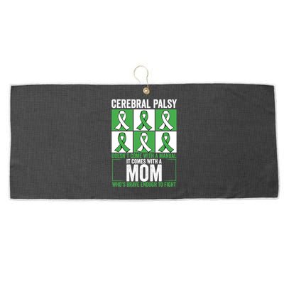 Cerebral Palsy Support Squad Cerebral Palsy Awareness Meaningful Gift Large Microfiber Waffle Golf Towel